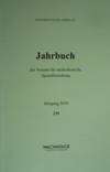Jahrbuch 2016 Jahrbuch 2016